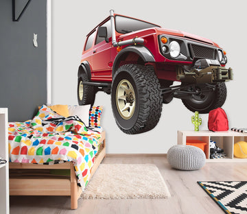 3D Carro Saindo Da Parede 0025 Vehicles Wallpaper AJ Wallpaper 