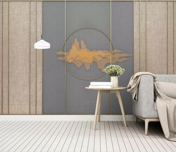 3D Golden Cloud WC04 Wall Murals Wallpaper AJ Wallpaper 2 