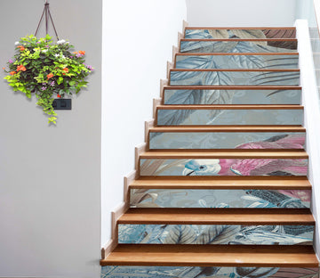 3D Leaves Parrot 104111 Andrea Haase Stair Risers