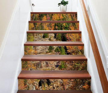 3D Mountain Forest 94112 Kathy Barefield Stair Risers