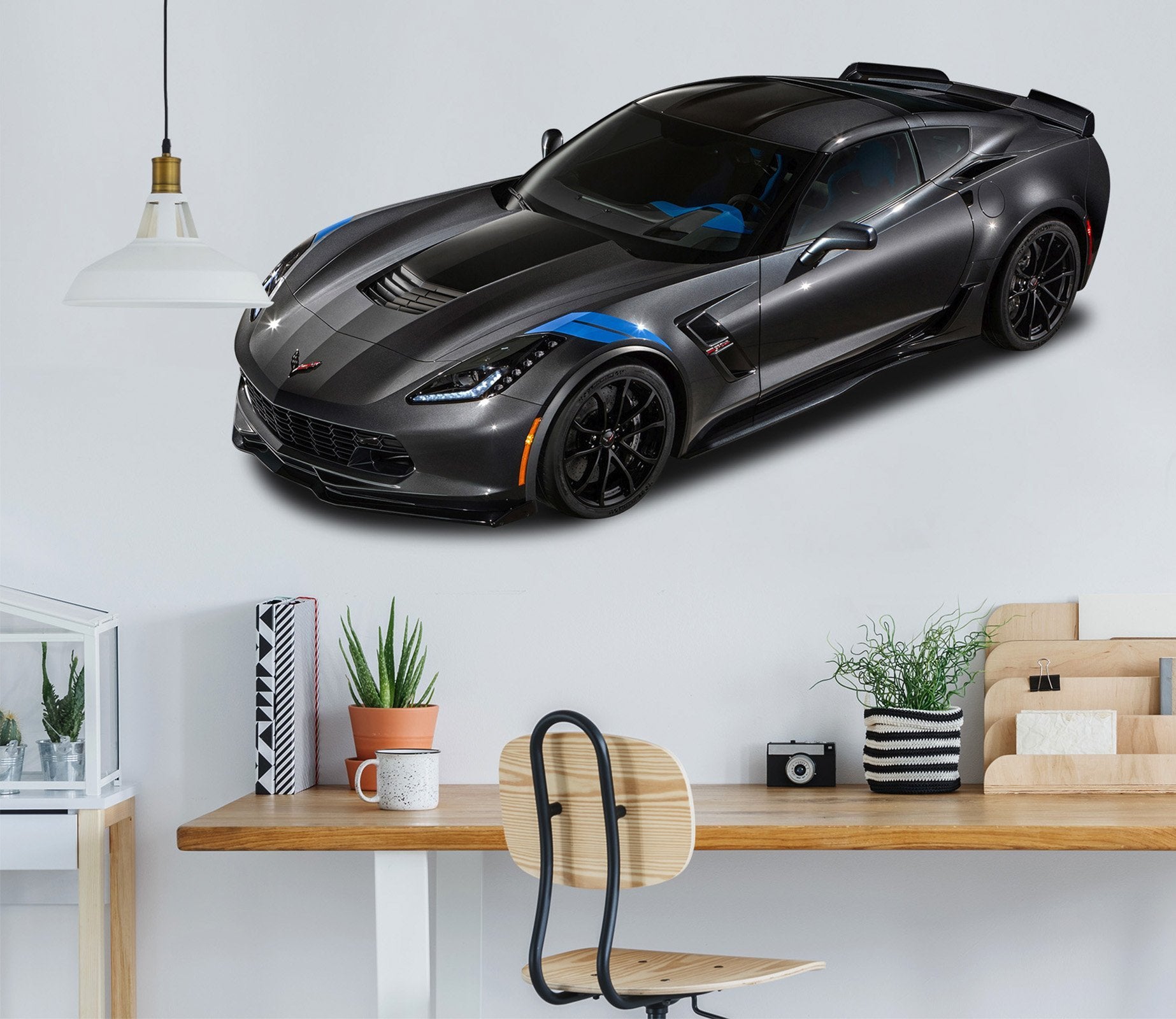3D Corvette 0293 Vehicles Wallpaper AJ Wallpaper 