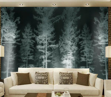 3D Light Forest WC1404 Wall Murals