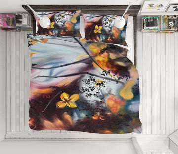 3D Flower Branch 9784 Marina Zotova Bedding Bed Pillowcases Quilt