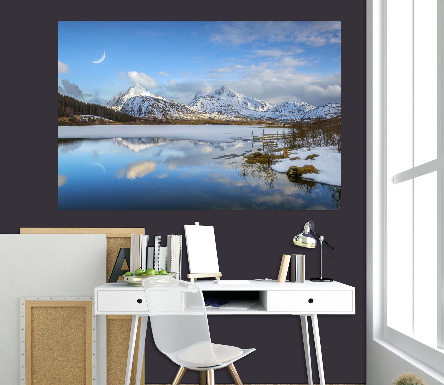 3D Crystal Clear Water 182 Marco Carmassi Wall Sticker