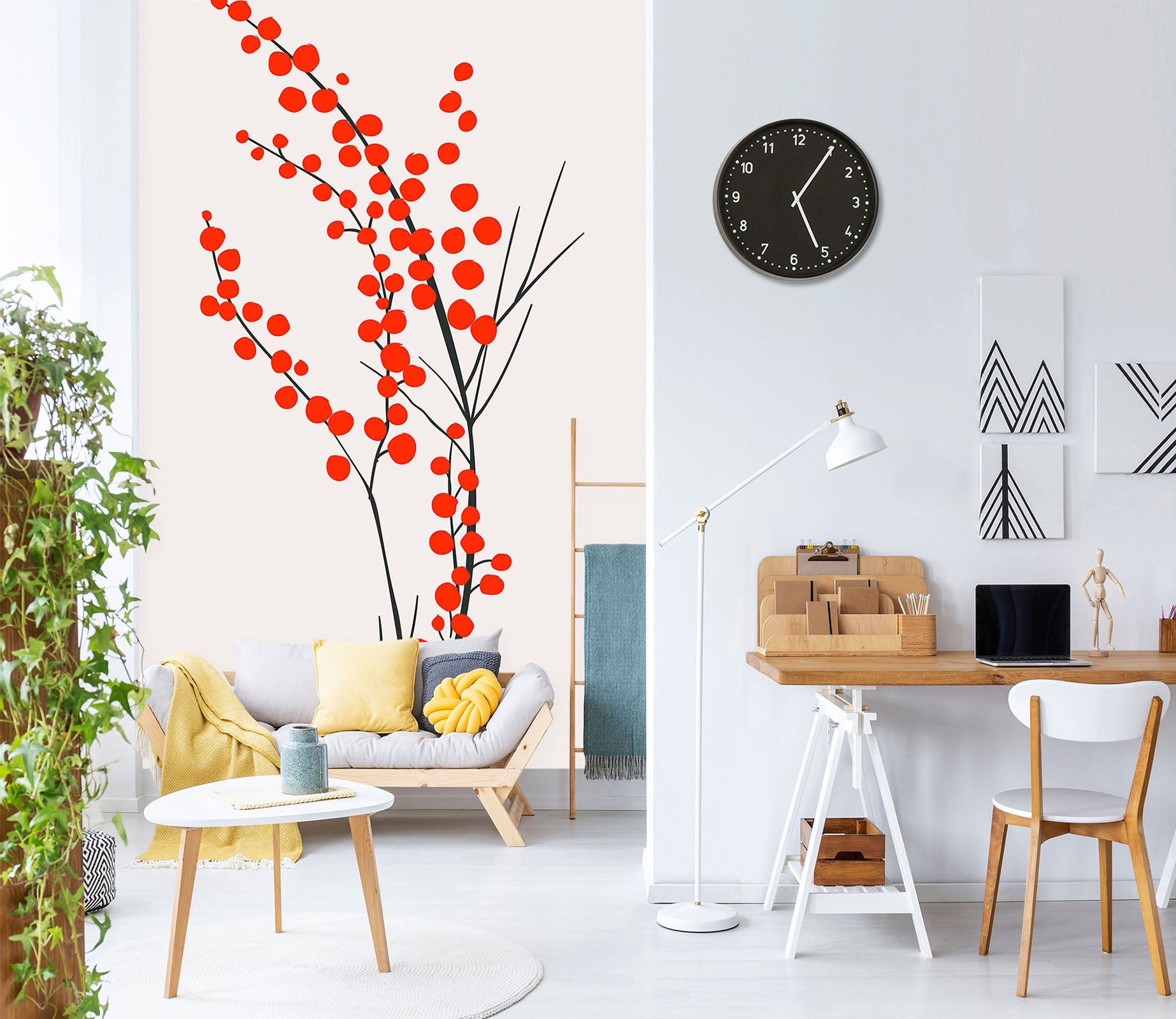 3D Red Fruit 1539 Boris Draschoff Wall Mural Wall Murals