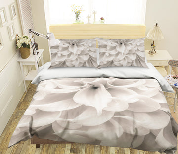 3D White Petal 7199 Assaf Frank Bedding Bed Pillowcases Quilt Cover Duvet Cover
