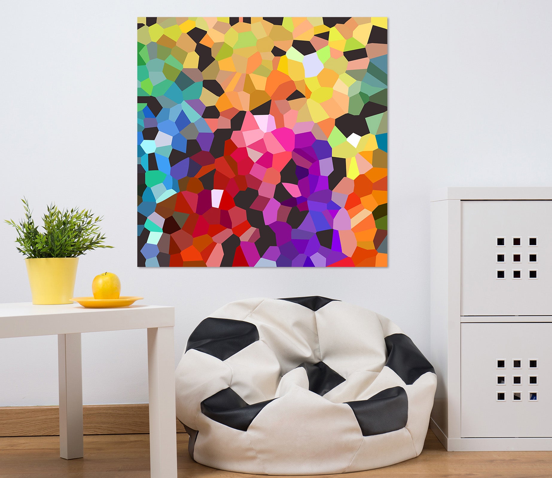 3D Colorful Light 003 Shandra Smith Wall Sticker