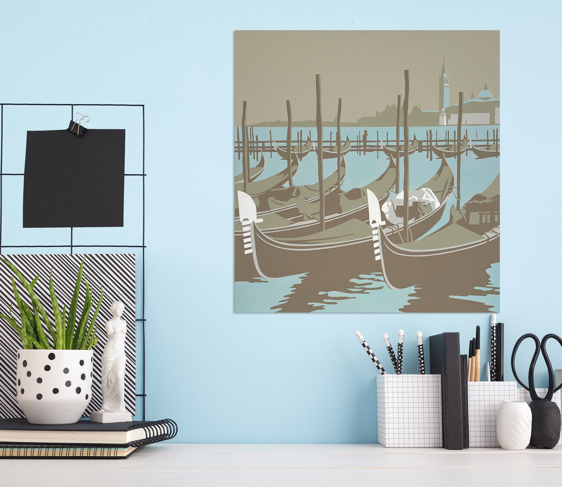 3D Venice 077 Steve Read Wall Sticker