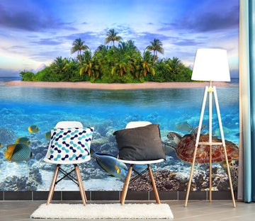 3D Sea Island 57180 Wall Murals