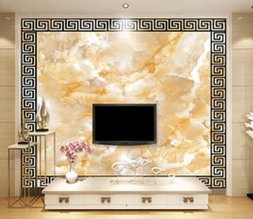 3D Golden Marble Stripes 239 Wall Murals Wallpaper AJ Wallpaper 2 
