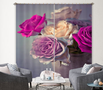 3D Color Rose 210 Assaf Frank Curtain Curtains Drapes