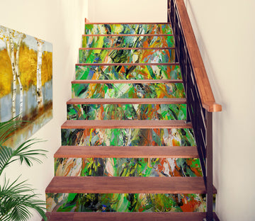 3D Oil Painting Texture 9093 Allan P. Friedlander Stair Risers