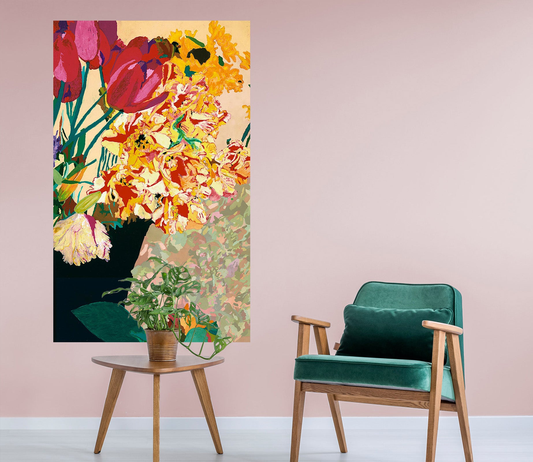 3D Fleurs 017 Allan P. Friedlander Wall Sticker