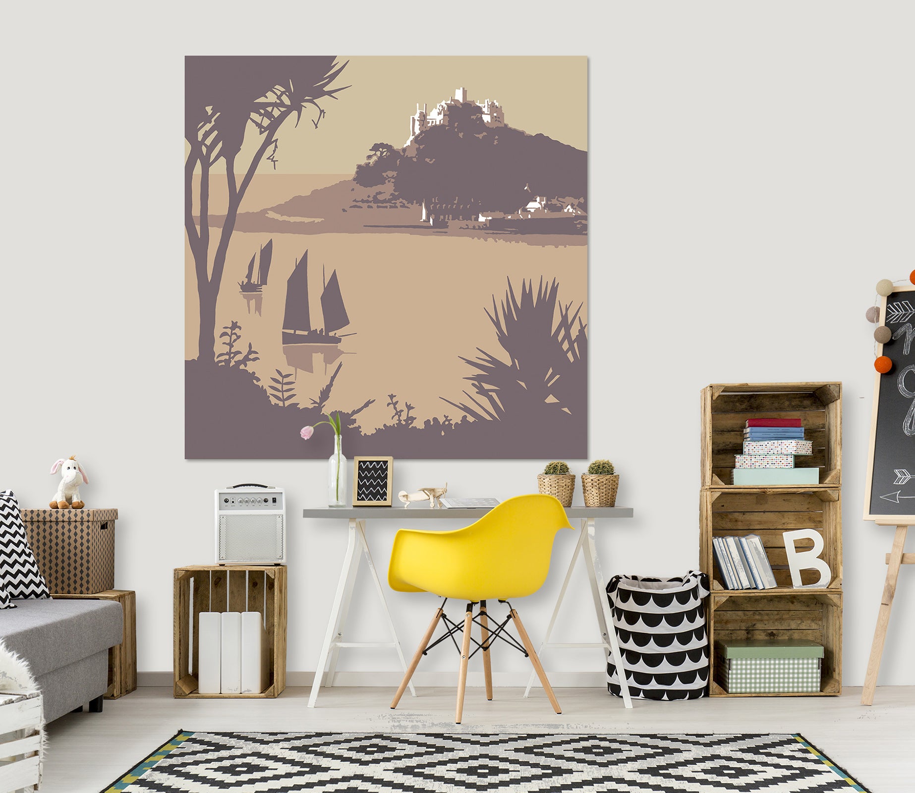 3D Marazion 031 Steve Read Wall Sticker