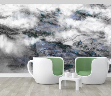 3D Misty Valley WC47 Wall Murals Wallpaper AJ Wallpaper 2 