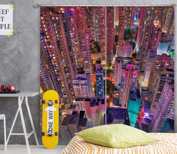 3D Pink Light 200 Marco Carmassi Curtain Curtains Drapes