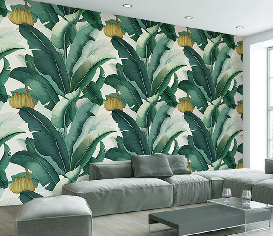 3D Green Plant WG152 Wall Murals
