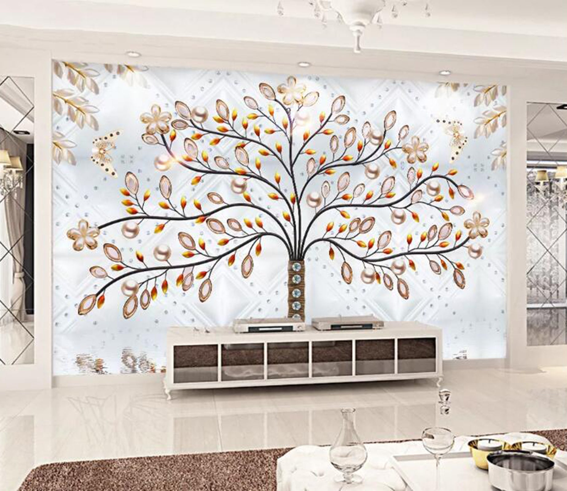 3D Little Sapling WC10 Wall Murals Wallpaper AJ Wallpaper 2 