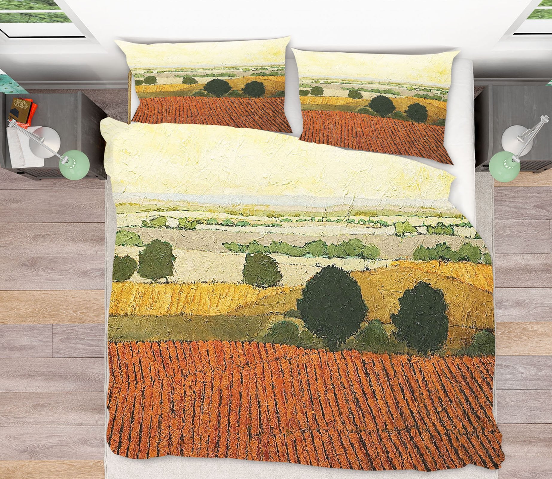 3D After Harvest 2117 Allan P. Friedlander Bedding Bed Pillowcases Quilt Quiet Covers AJ Creativity Home 