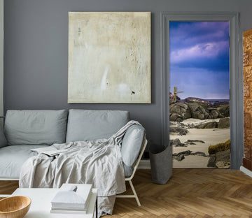 3D Beach Stones 11595 Marco Carmassi Door Mural