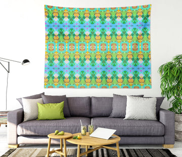 3D Green Pattern 930 Shandra Smith Tapestry Hanging Cloth Hang