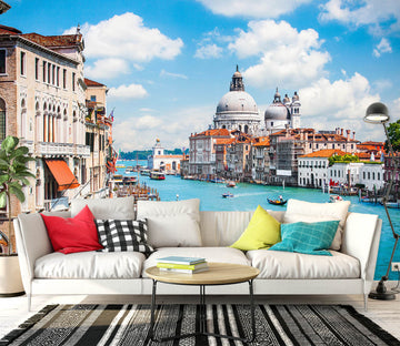 3D Venice River 1101 Wall Murals