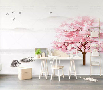 3D Pink Grove WG66 Wall Murals Wallpaper AJ Wallpaper 2 