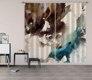 3D Graffiti Paint 2402 Skromova Marina Curtain Curtains Drapes