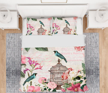 3D Bircage Master 2102 Andrea haase Bedding Bed Pillowcases Quilt Quiet Covers AJ Creativity Home 