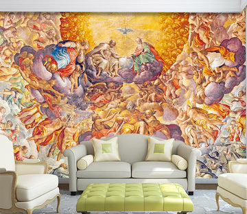 3D Pious Faith 1608 Wall Murals