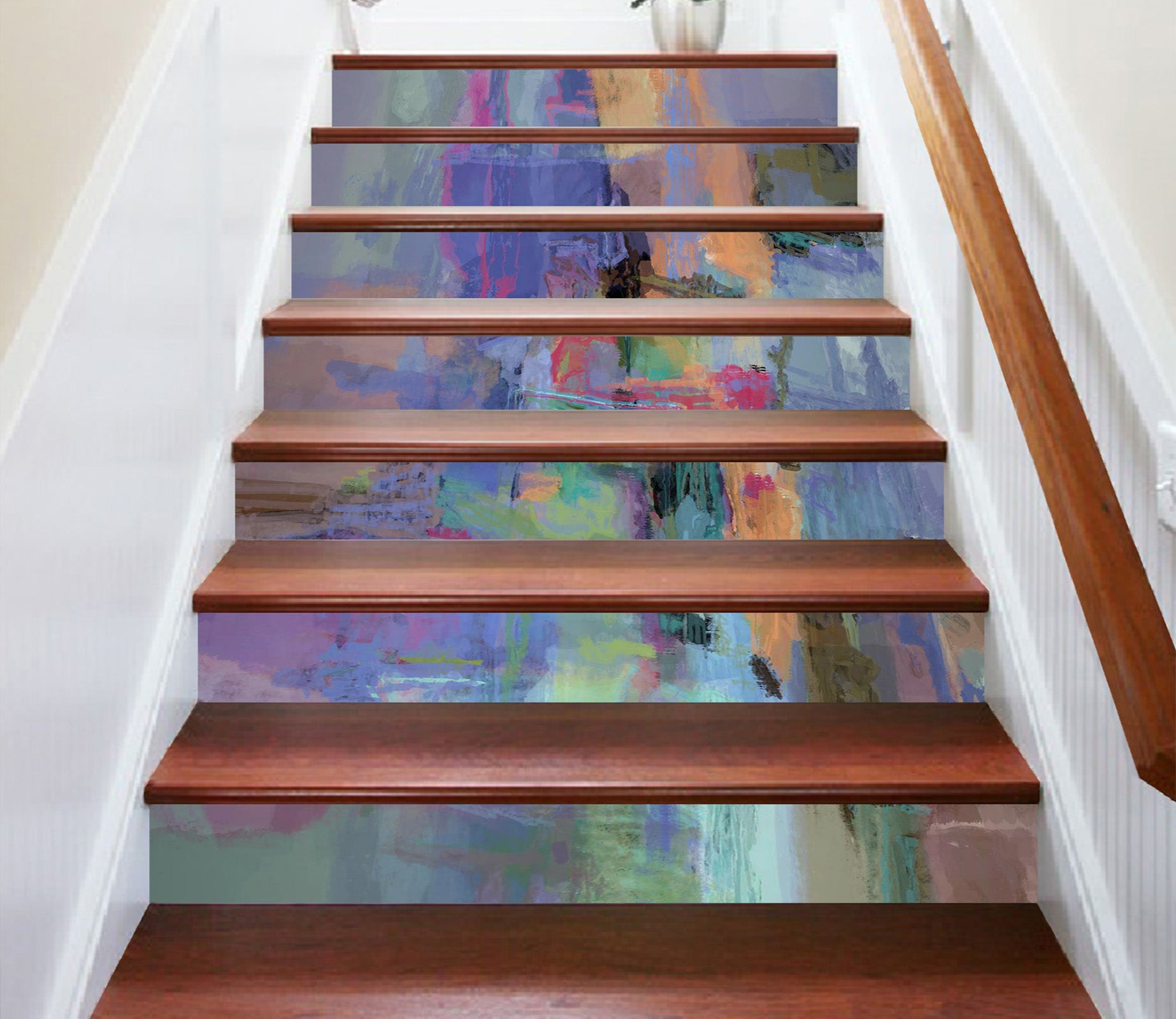 3D Color Paint Brush Texture 104196 Michael Tienhaara Stair Risers