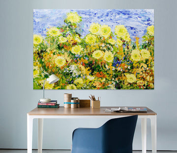 3D Summer Garden 014 Allan P. Friedlander Wall Sticker