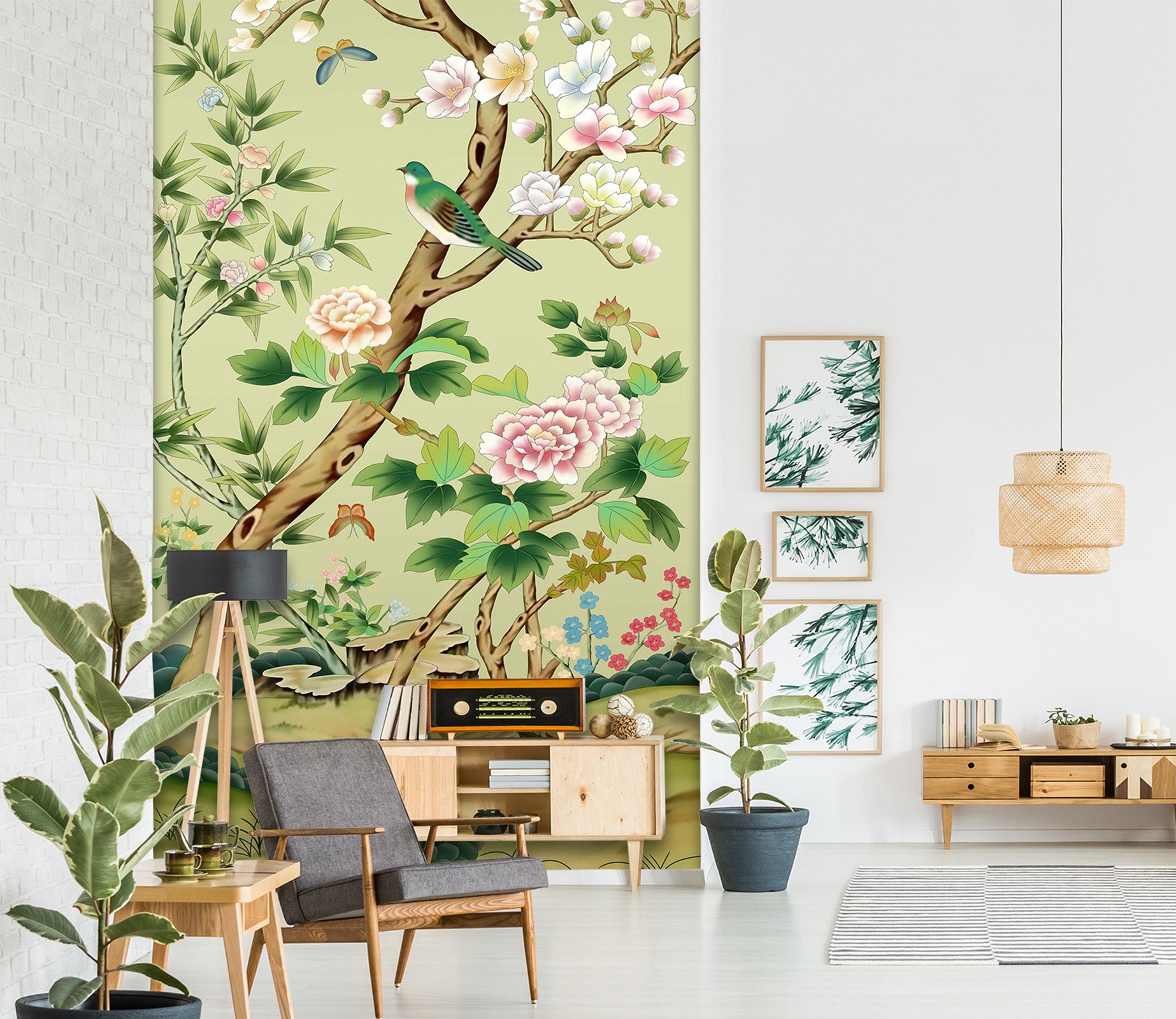 3D Flower Tree 1530 Wall Murals