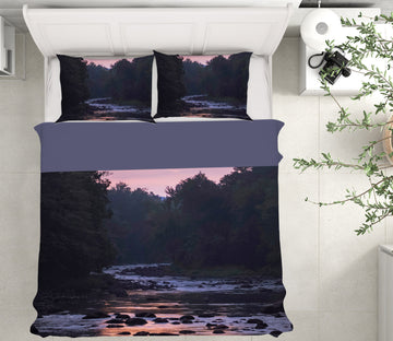 3D Twilight River 1033 Jerry LoFaro bedding Bed Pillowcases Quilt