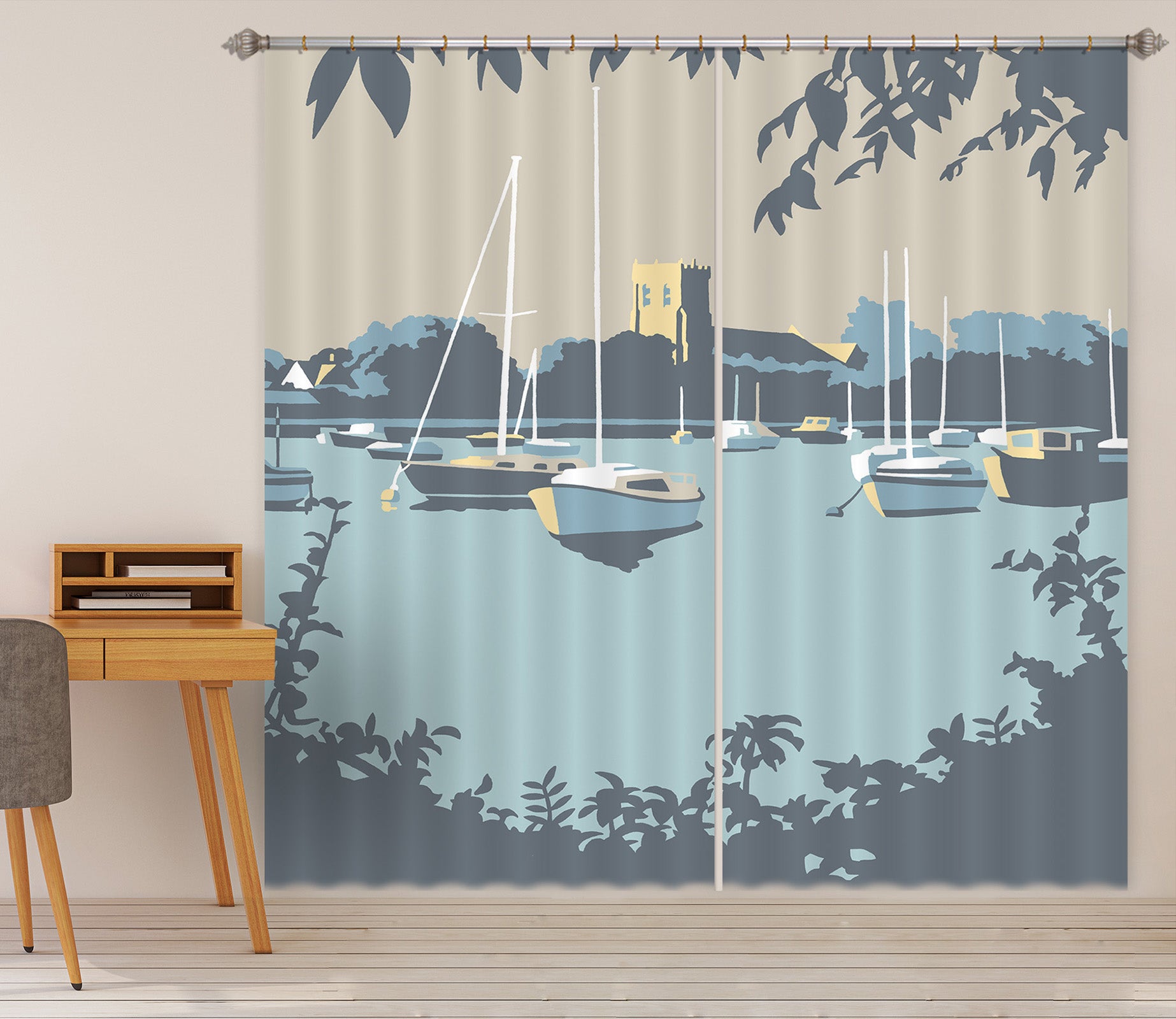 3D Christchurch 109 Steve Read Curtain Curtains Drapes