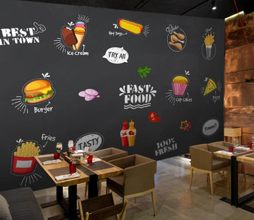 3D Exquisite Cuisine 613 Wall Murals