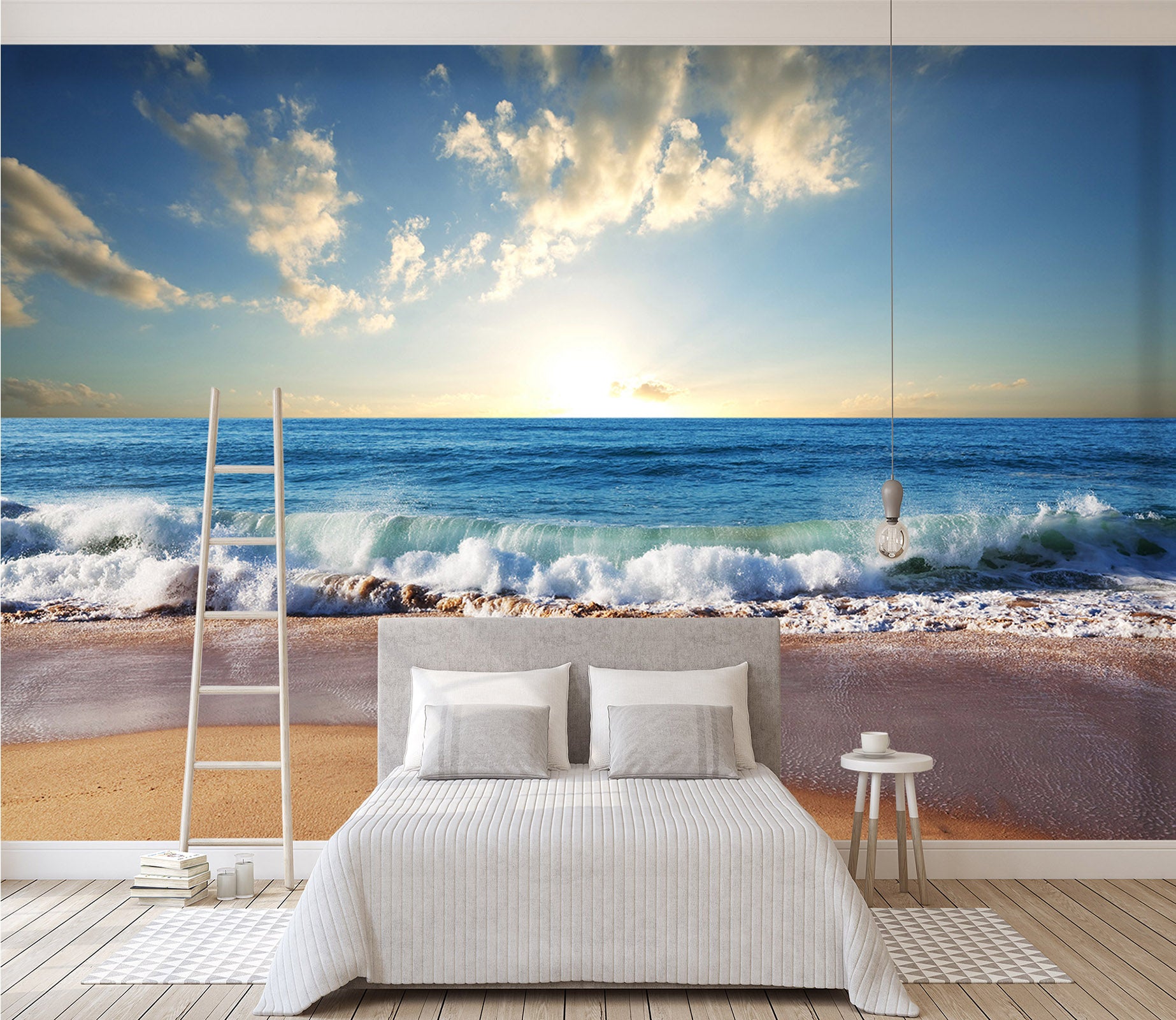 3D Sea Beach 112 Wall Murals