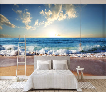 3D Sea Beach 112 Wall Murals