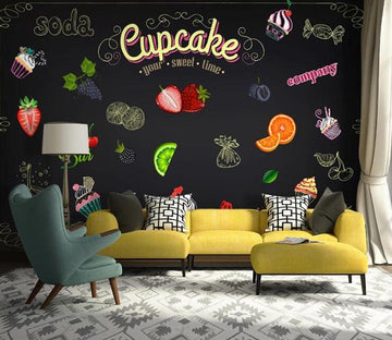3D Delicious Fruit 426 Food Wall Murals Wallpaper AJ Wallpaper 2 