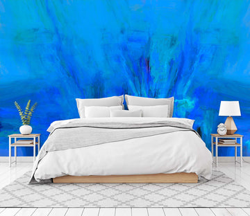 3D Blue Fantasy 1422 Michael Tienhaara Wall Mural Wall Murals