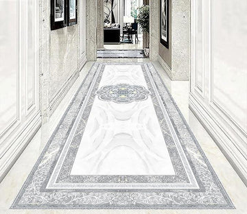 3D Black Pattern WG127 Floor Mural Wallpaper AJ Wallpaper 2 