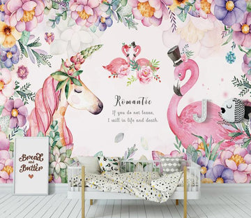 3D Love Never Left 1070 Wall Murals