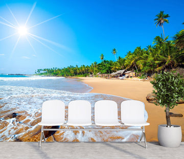 3D Tropical Beach 044 Wall Murals Wallpaper AJ Wallpaper 2 