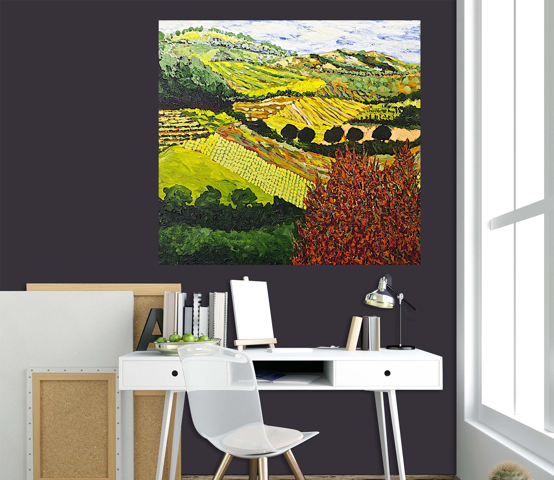 3D Flowers Everywhere 125 Allan P. Friedlander Wall Sticker