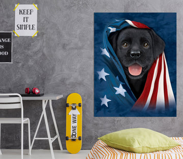 3D Cute Dog 002 Vincent Hie Wall Sticker