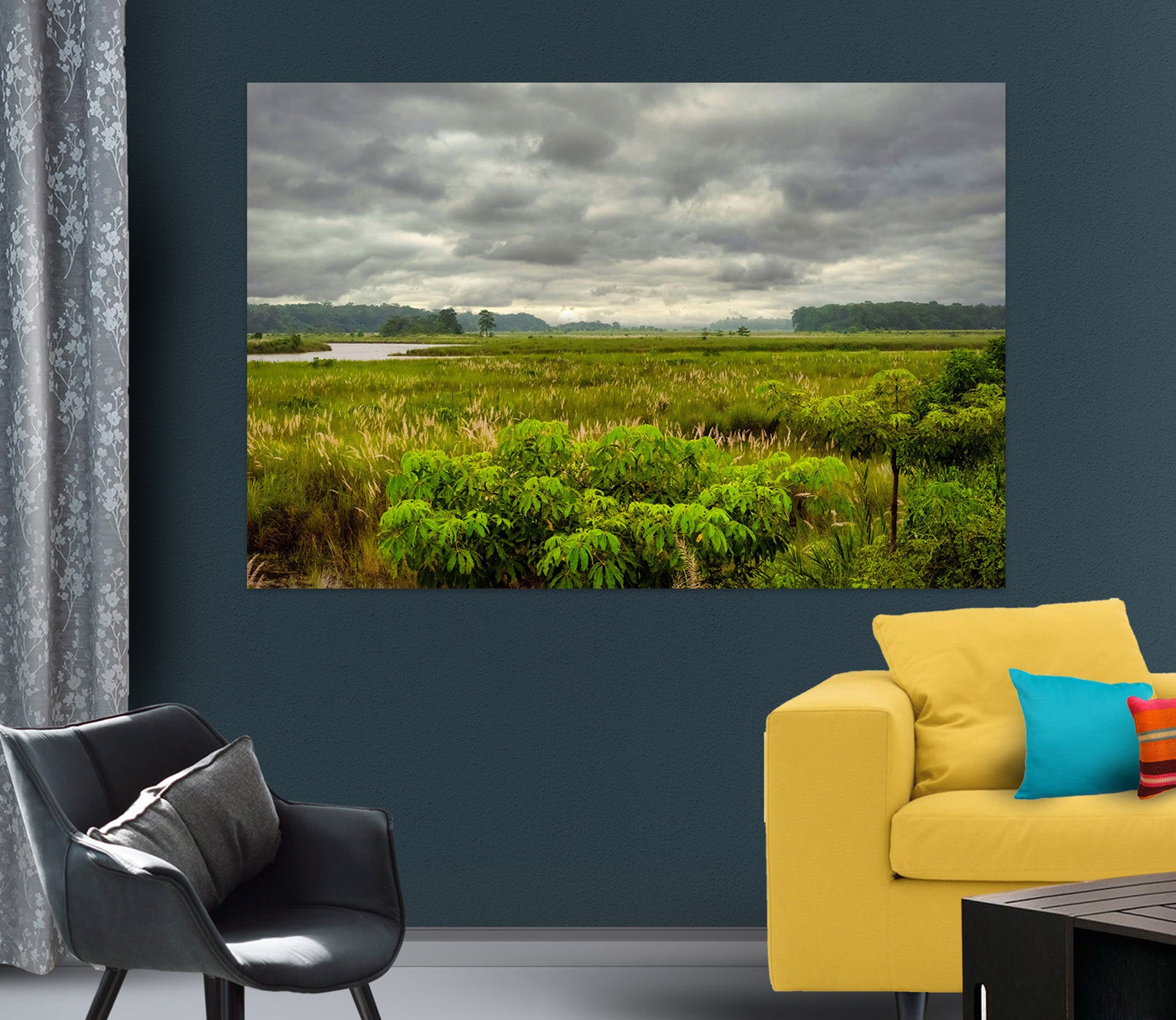 3D Field Lawn 4030 Beth Sheridan Wall Sticker