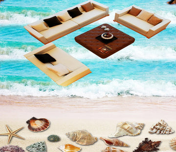 3D Layers Of Waves 573 Floor Mural  Wallpaper Murals Rug & Mat Print Epoxy waterproof bath floor