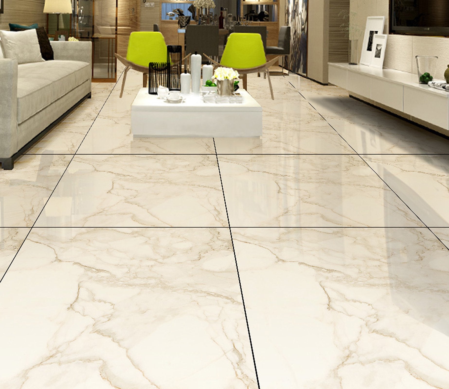 3D Black Strips WG655 Floor Mural Wallpaper AJ Wallpaper 2 