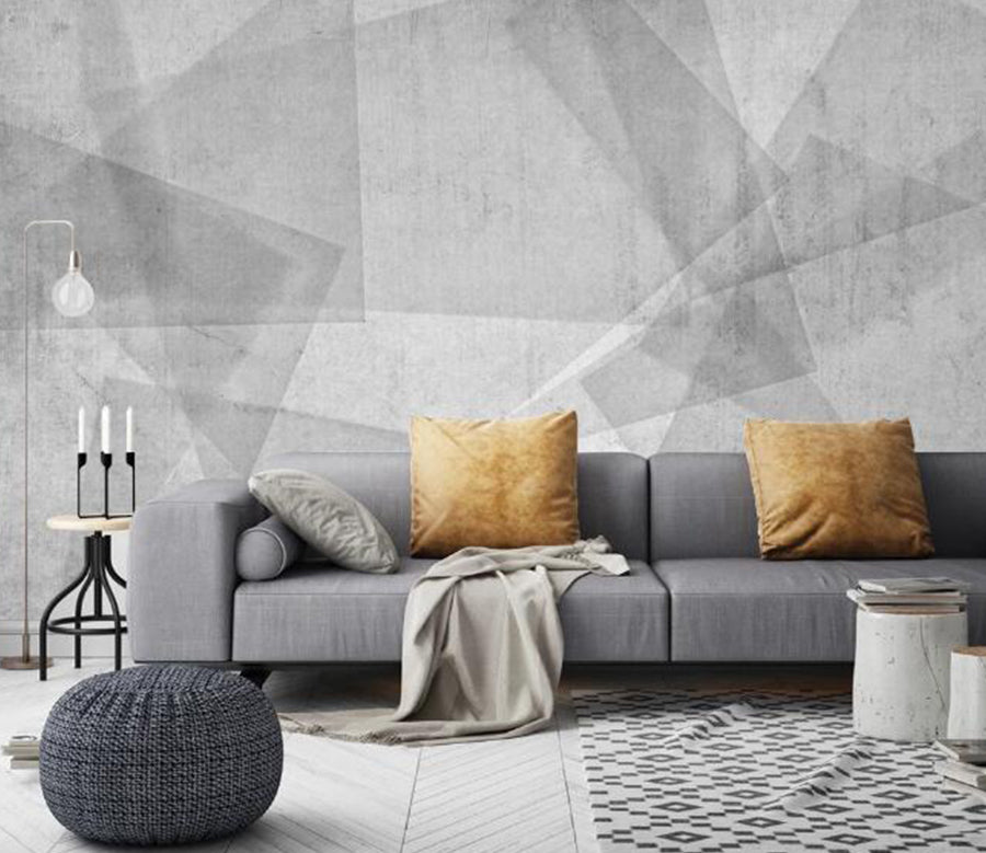 3D Grey Texture 395 Wall Murals