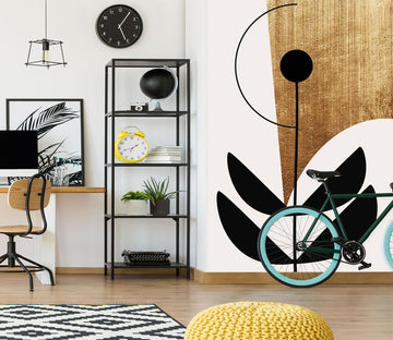 3D Green Leaves 1489 Boris Draschoff Wall Mural Wall Murals